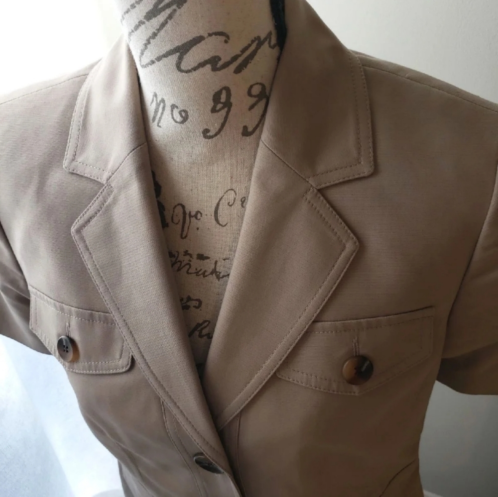 kasper 10 short sleeve blazer top jacket - Picture 3 of 9